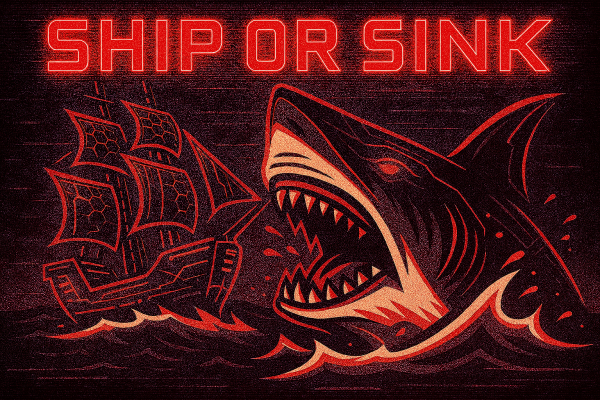 Ship or Sink - Blak Armory Speculation Markets - Farcaster Mini Apps